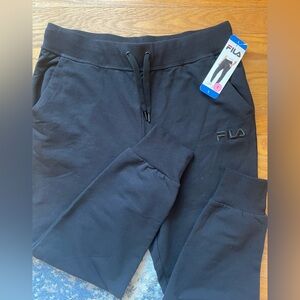 Fila Women Black Sweatpants